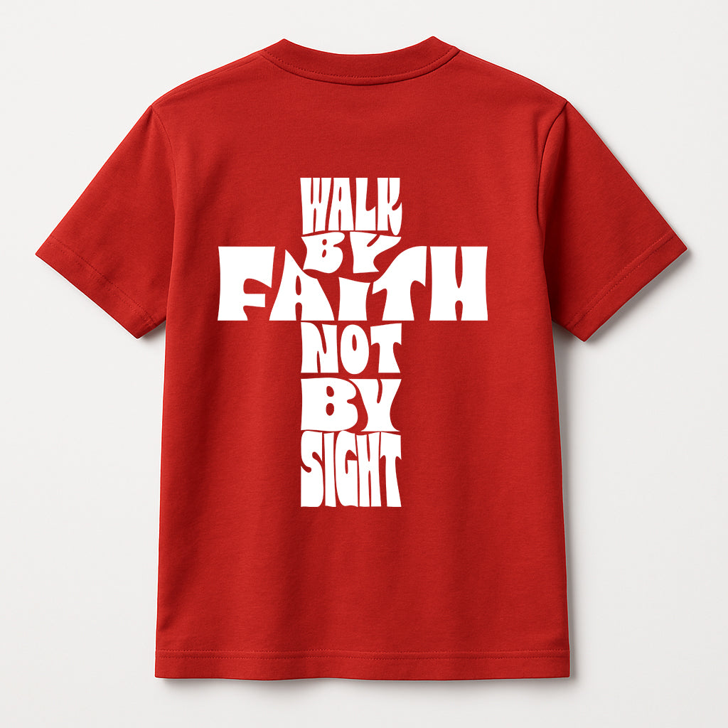 "Walk with the Cross" Red T-Shirt