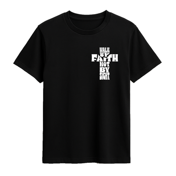 "Walk with the Cross" Black T-Shirt