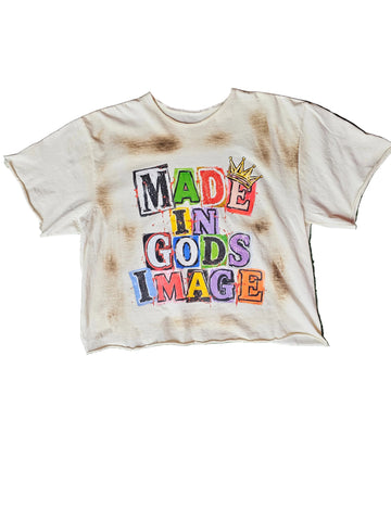 Made in God's Image Oversized Tee