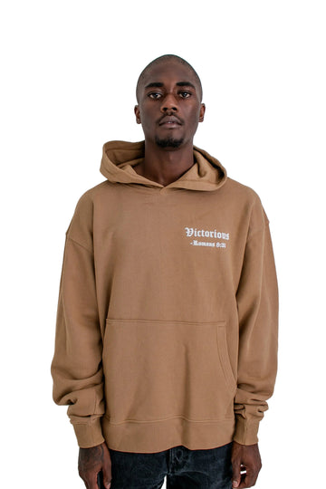Victorious Hoodie Brown