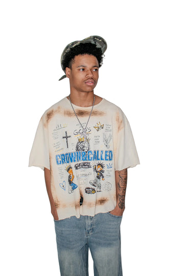 Built Different Oversized Heritage Tee [Blue Edition]