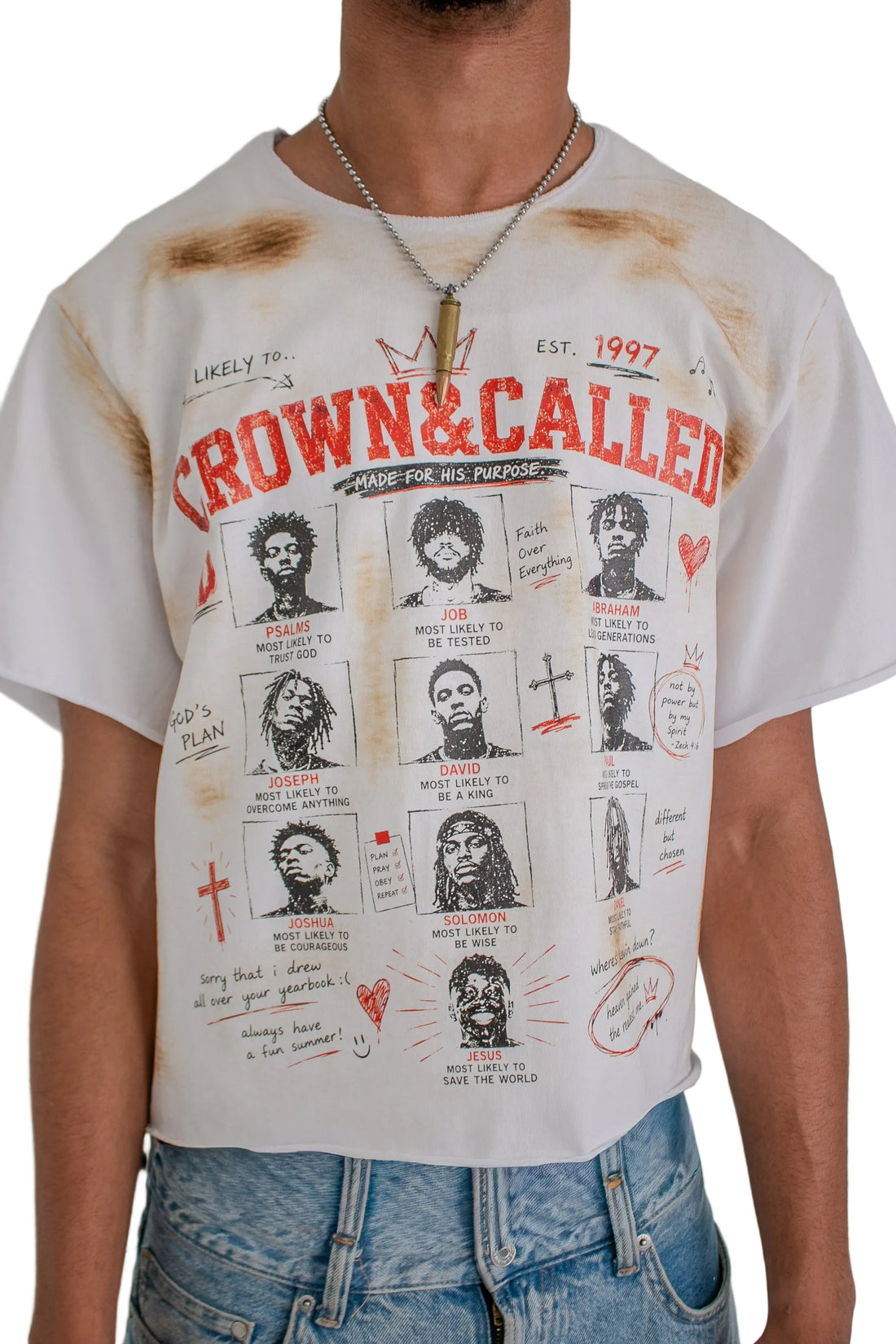CROWNED & CALLED YEARBOOK TEE